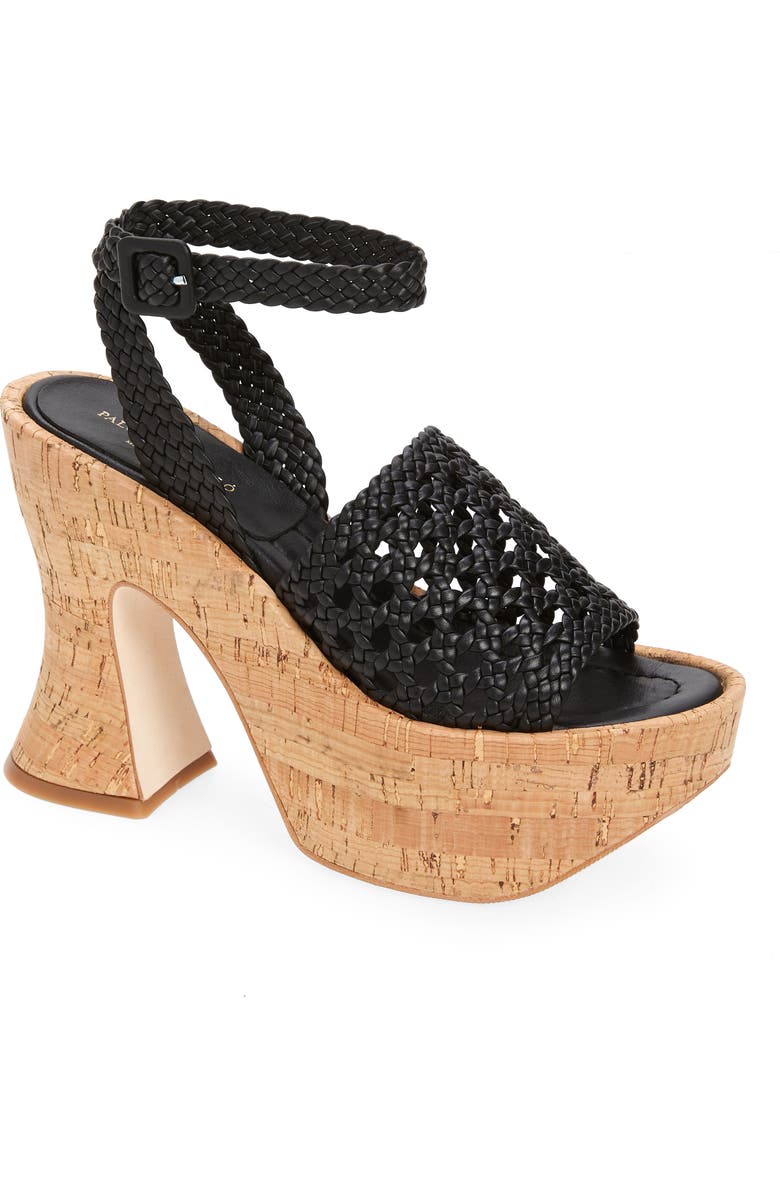 Paloma Barcelo Yara Ankle Strap Platform Sandal, Main, color,