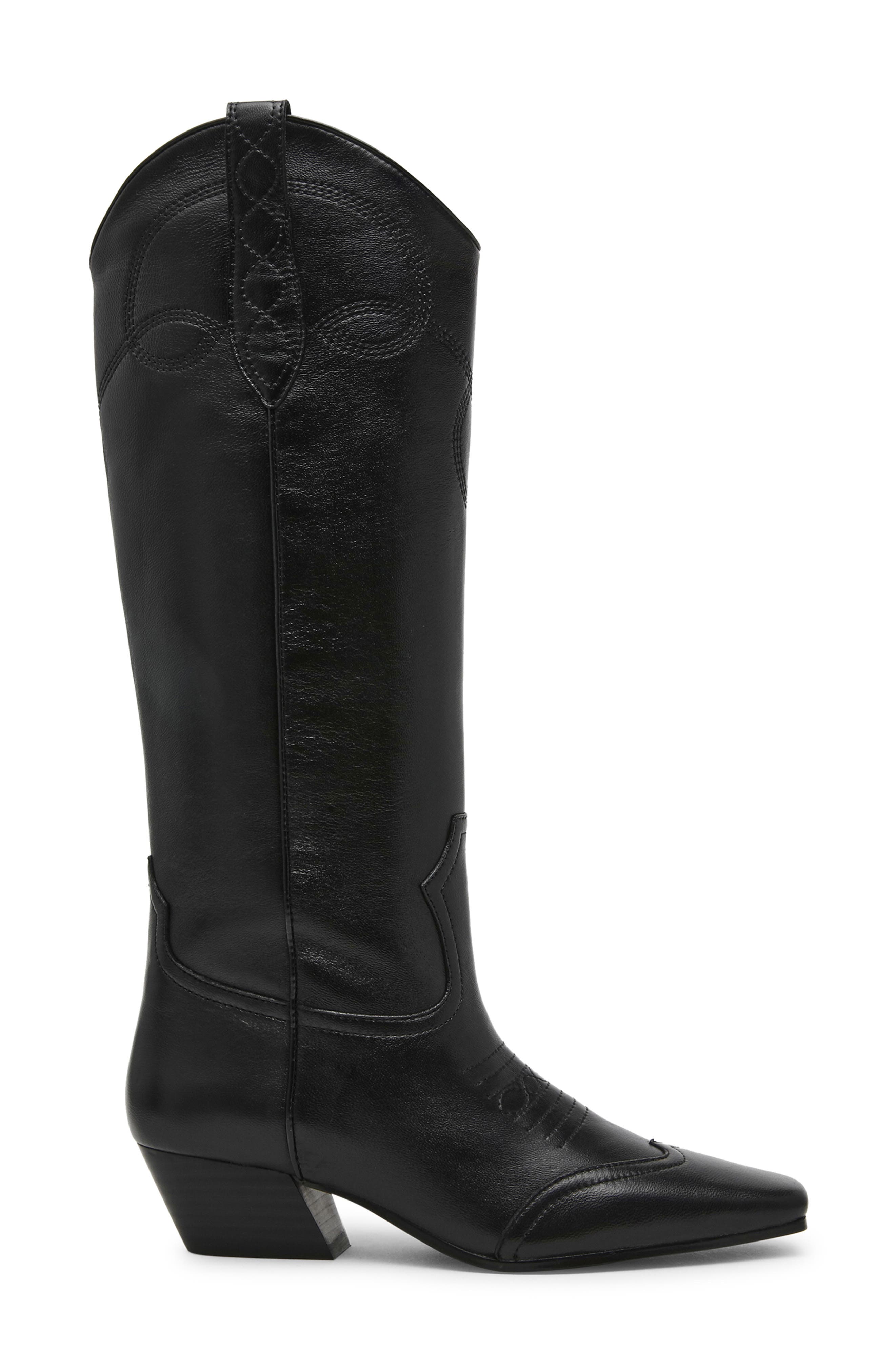 Steve Madden Dollie Western Boot, Alternate, color, 