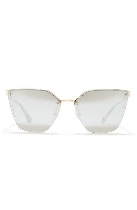 63mm Cat Eye Sunglasses