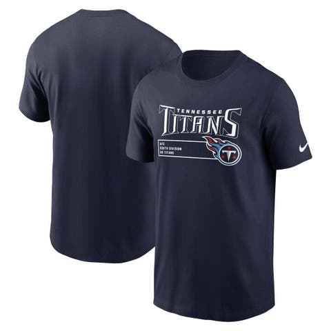 Men's Nike Navy Tennessee Titans Division Essential T-Shirt