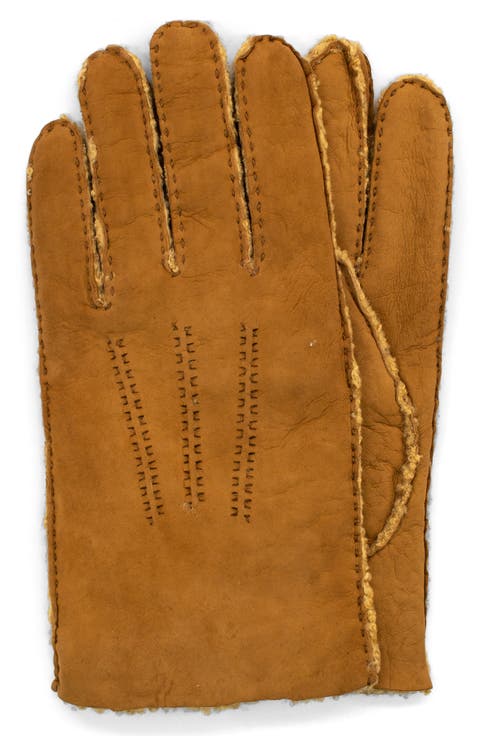 Genuine Shearling Leather Gloves