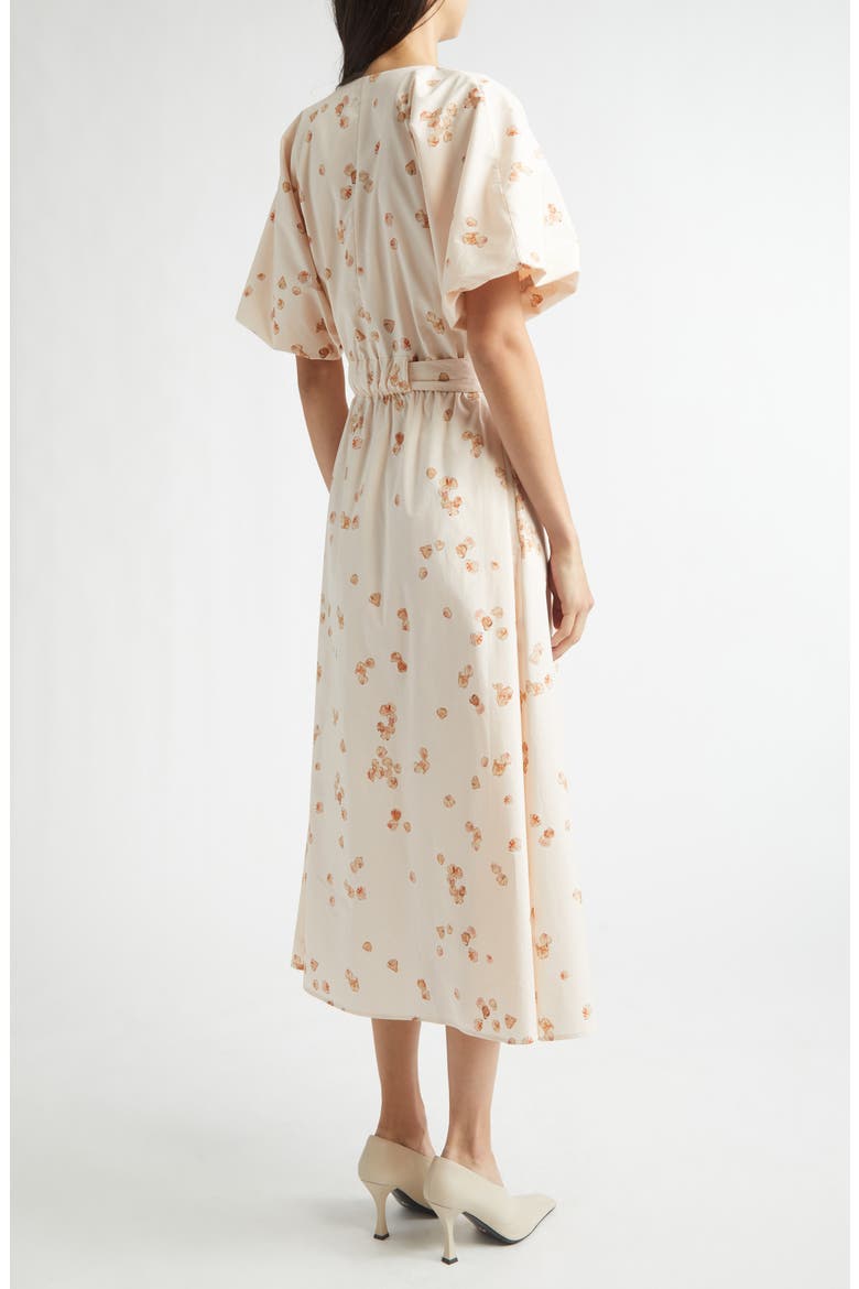 Paulina Petal Print Shirtdress, Alternate, color, 416689 PALE BLUSH AO PETALS