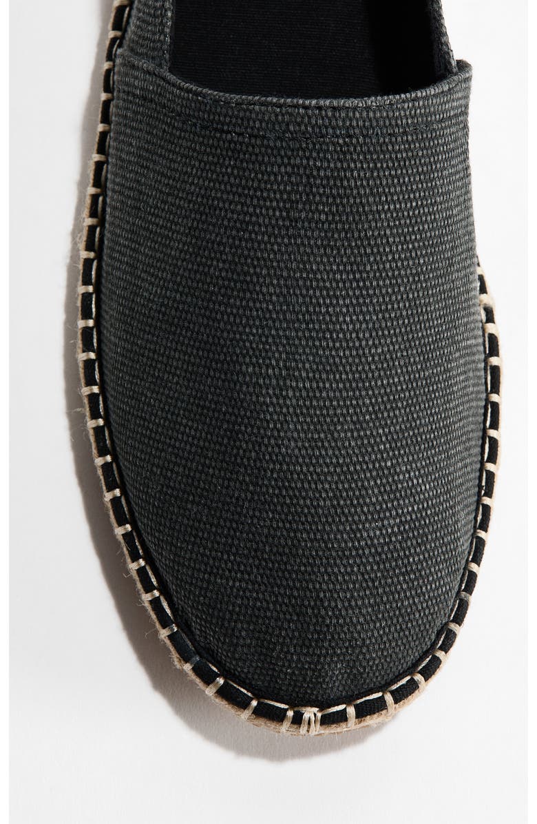 H&M Canvas Espadrilles, Alternate, color, Black