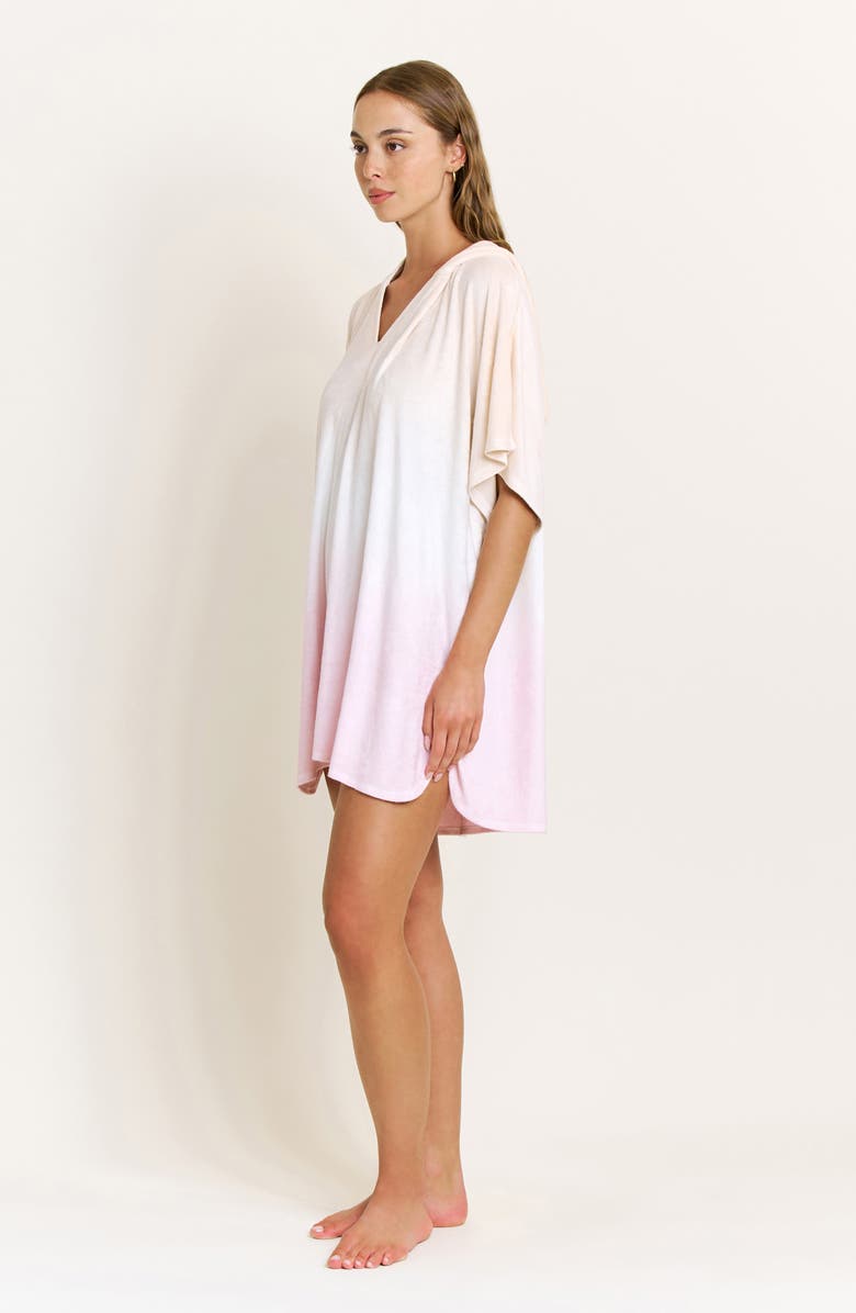 Honeydew Take a Break Oversized Hoodie, Alternate, color, Sunset Dip-Dye