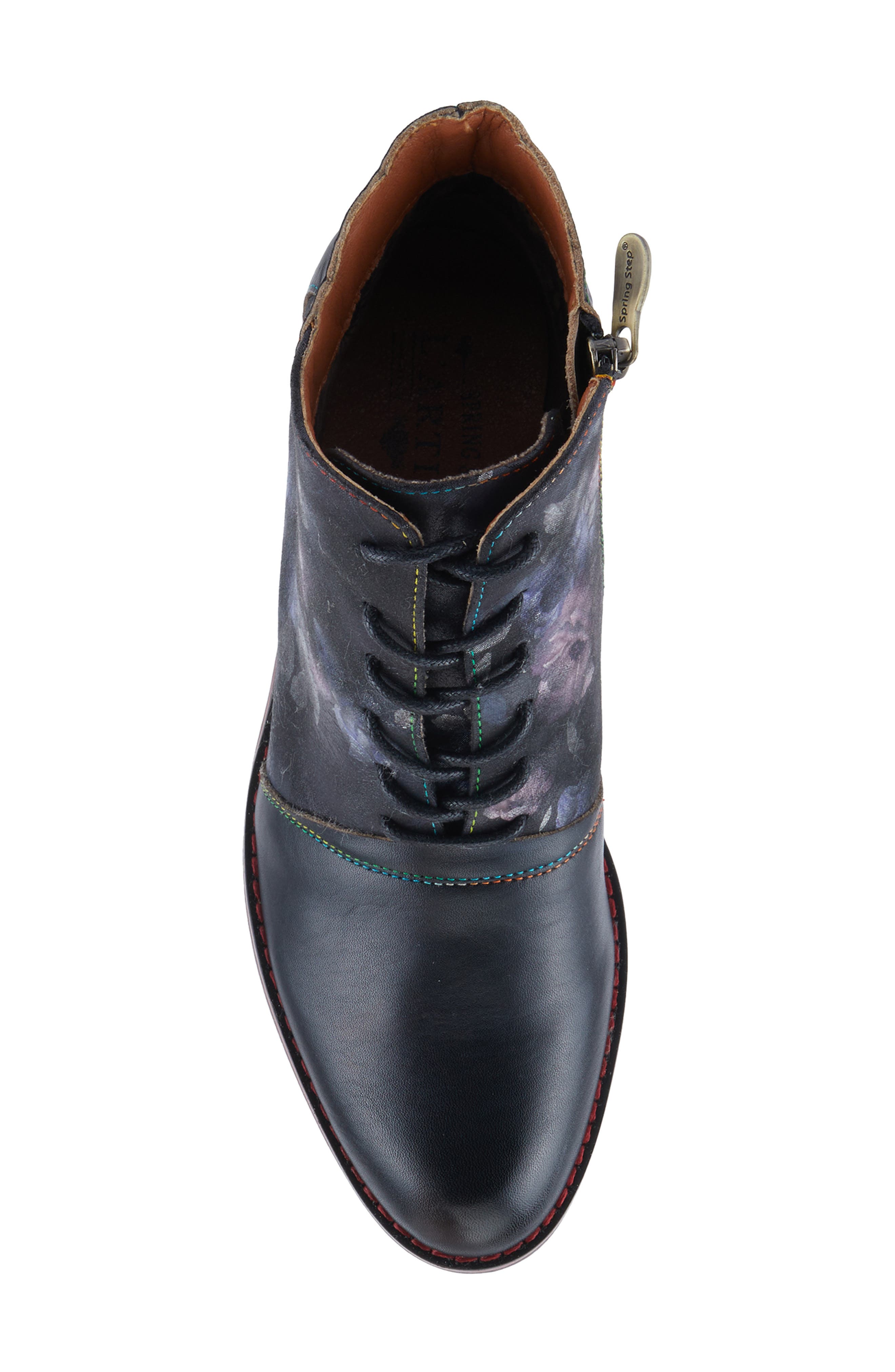 L'Artiste by Spring Step Xenia Cap Toe Bootie, Alternate, color, 