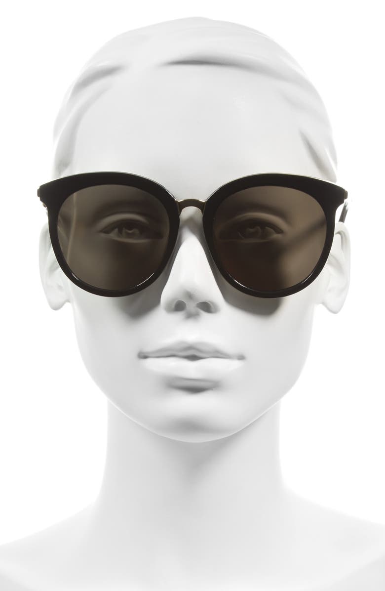 GENTLE MONSTER Lovesome 56mm Cat Eye Sunglasses, Alternate, color, 