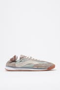 Bimba y Lola Suede & Nylon Elastic Sneakers