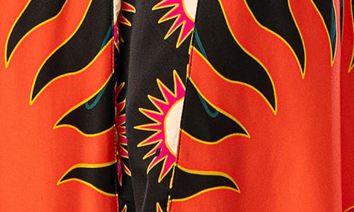 Maaji Flamingo Night Lowry Cover-up Maxi Dress In Multi