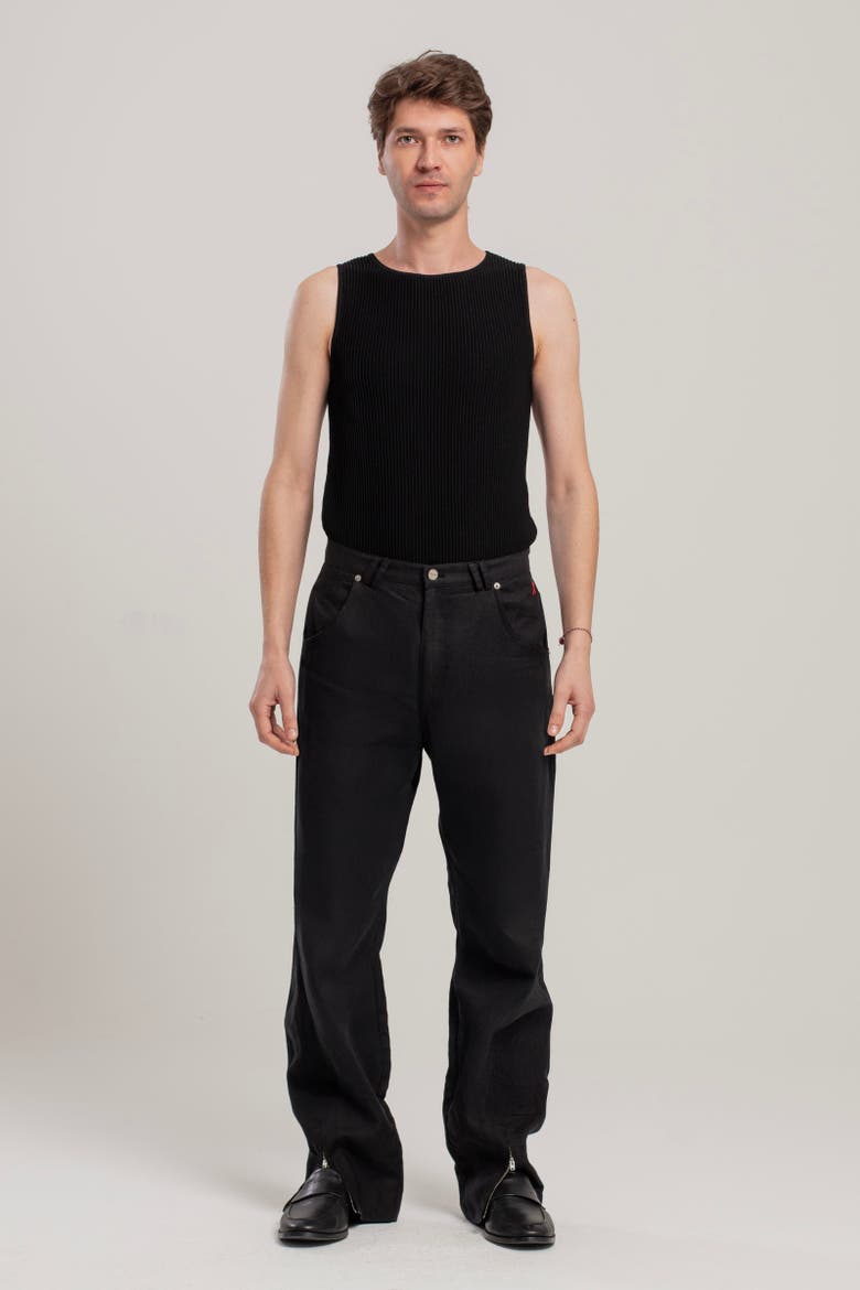 Free Heaven Super Black Jean, Alternate, color, black