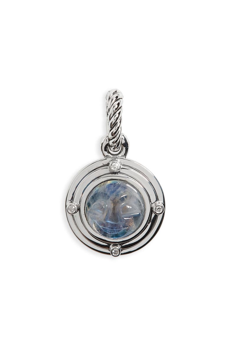 Amulets Moon Charm, Main, color, TURQUOISE
