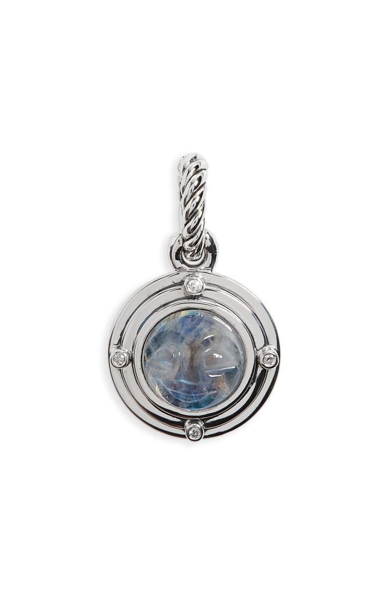 David Yurman Amulets Moon Charm, Main, color, 