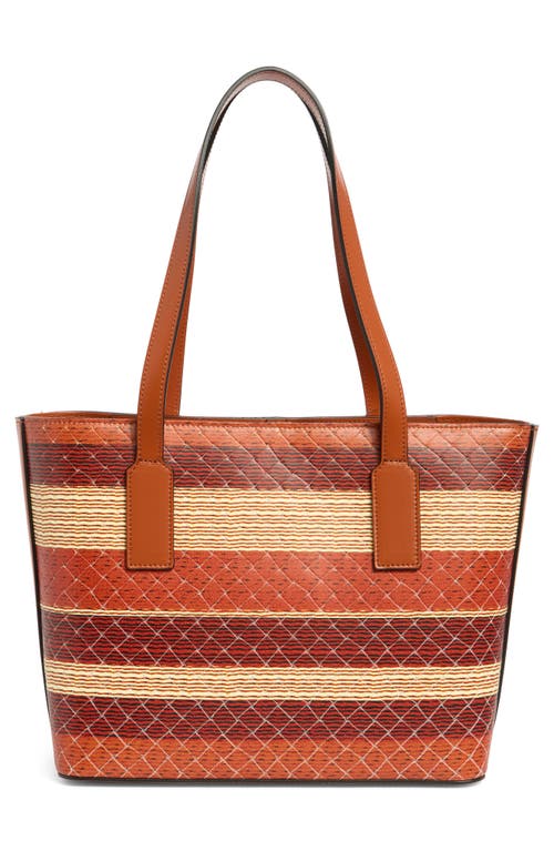 Valentino By Mario Valentino Prince Tresse Tote Bag In Brown