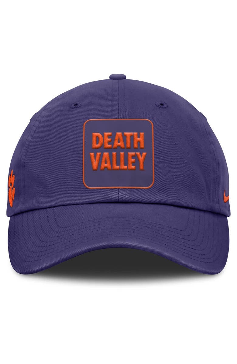 Nike Men's Nike Purple Clemson Tigers Local Club Adjustable Hat, Alternate, color, Purple