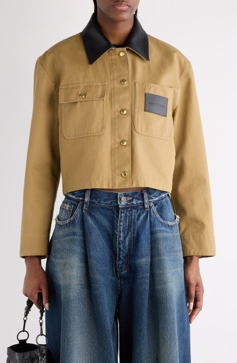 Crop Workwear Jacket