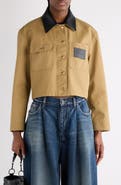 Balenciaga Crop Workwear Jacket