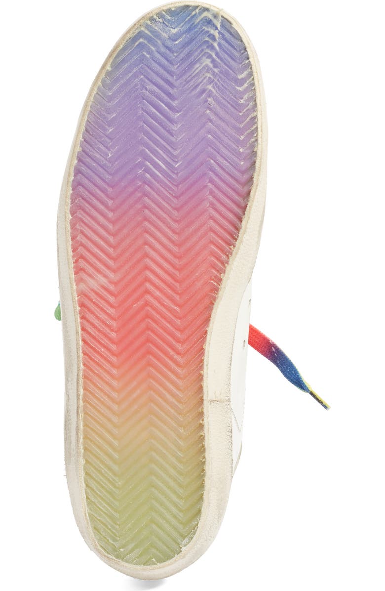 Golden Goose Superstar Rainbow Low-Top Sneaker, Alternate, color,