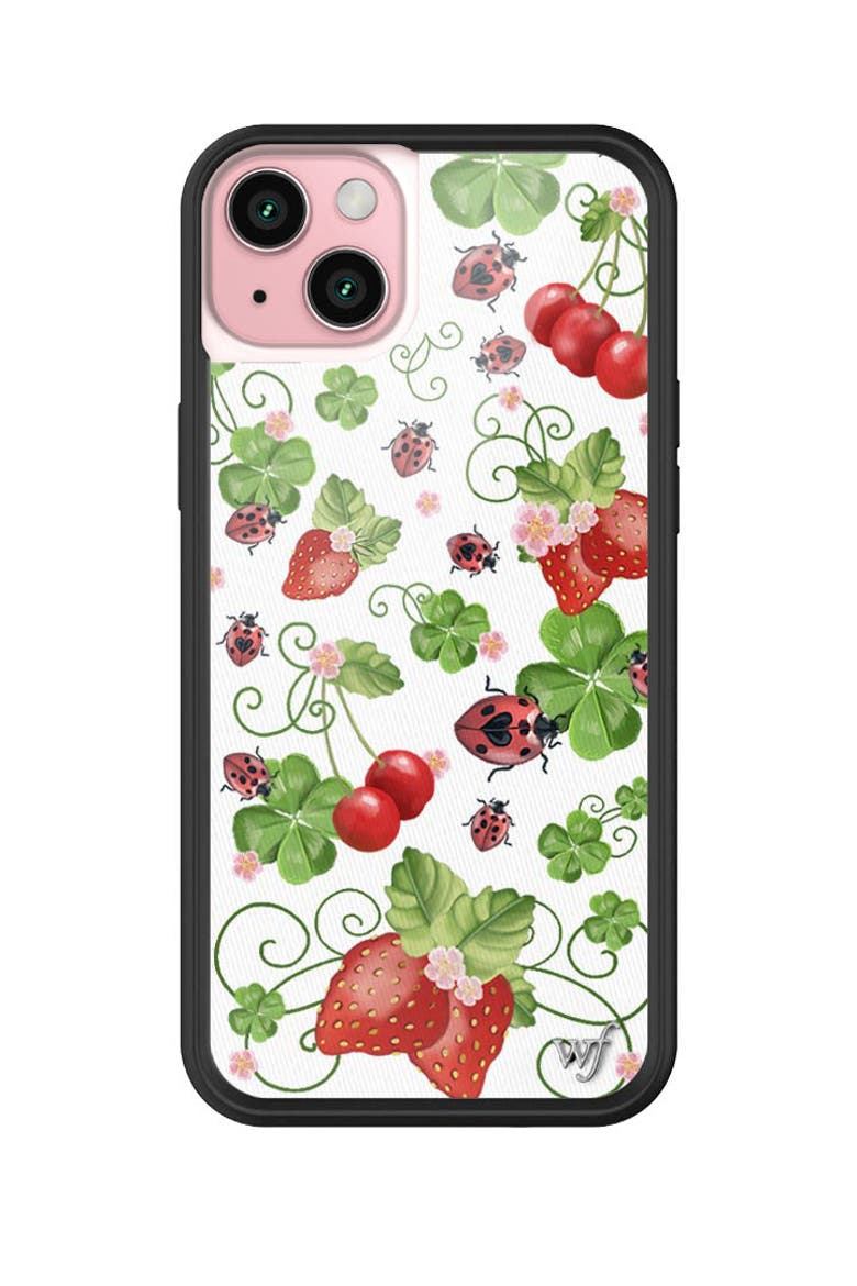 Bugs N' Berries iPhone Case, Alternate, color, White