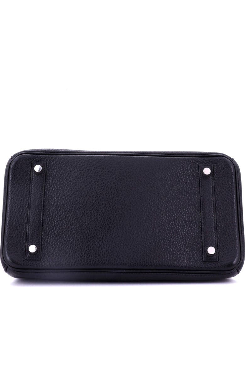 Pre-Owned Hermes Birkin Handbag Black Togo with Palladium Hardware 30, Alternate, color,