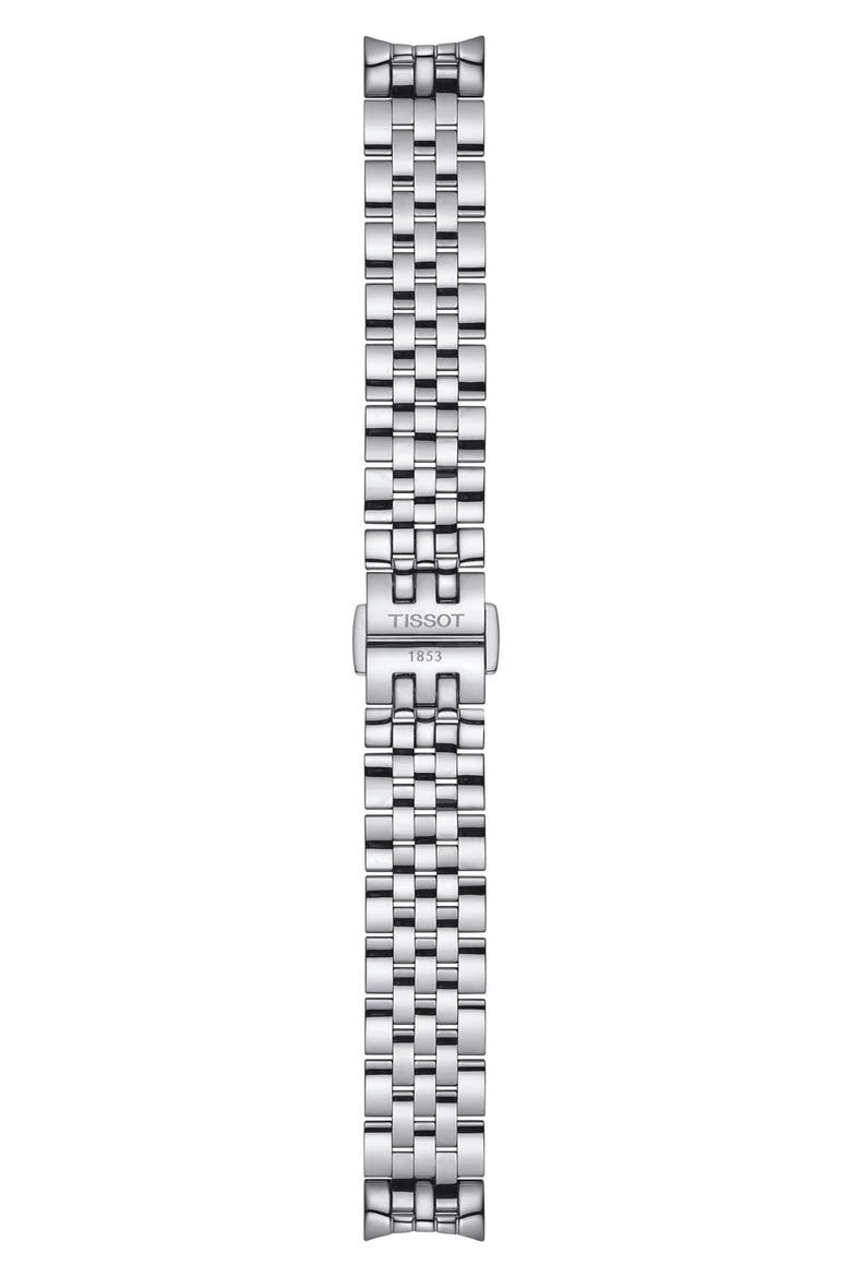 Le Locle Diamond Automatic Bracelet Watch, 39mm, Alternate, color, SILVER