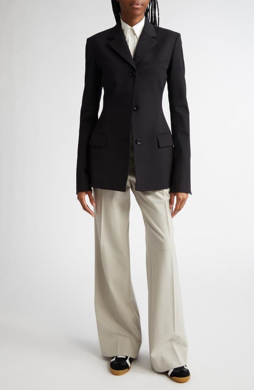 PROENZA SCHOULER PROENZA SCHOULER LARK WOOL BLEND GABARDINE BLAZER 
