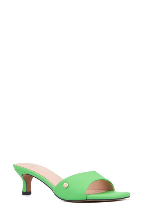 Gaia Kitten Heel Sandal (Women)