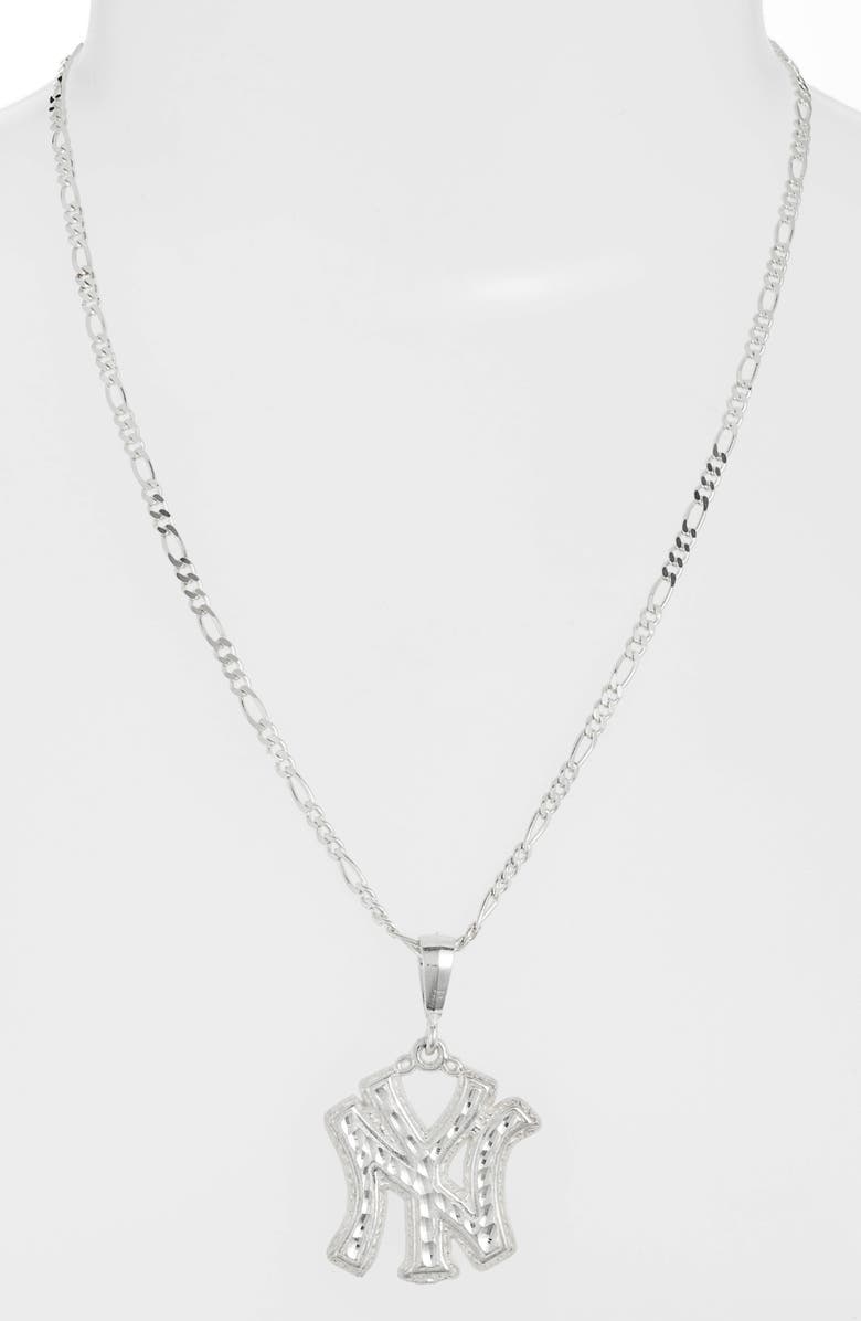 DEADSTOCK JEWELRY New York Yankees Pendant Necklace, Alternate, color,