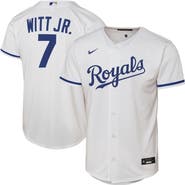 Nike Youth Nike Bobby Witt Jr. White Kansas City Royals Home Replica Player Jersey