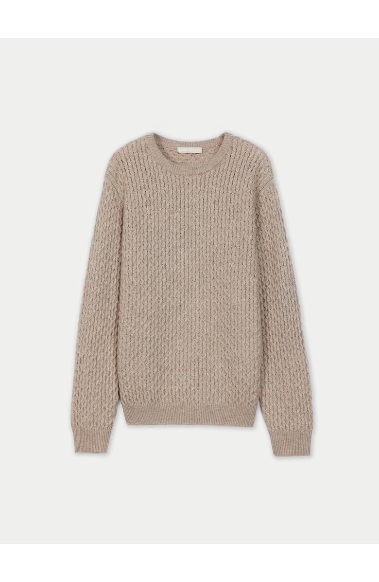 GOBI Mongolian Cashmere Cable Knit Cashmere Sweater, Main, color,