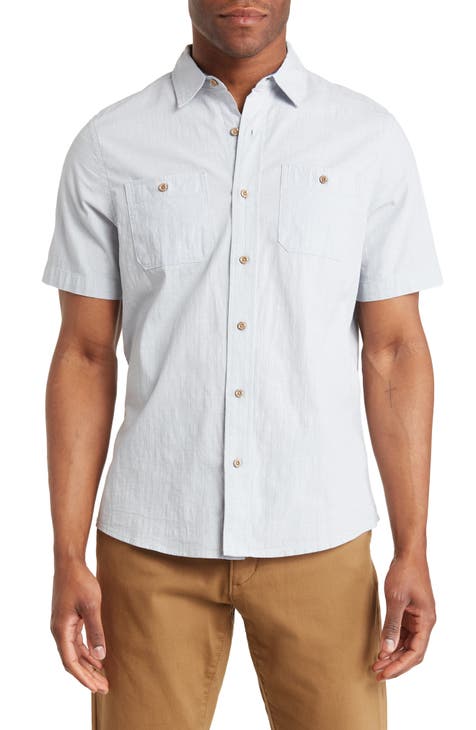 Collared Button-down Shirt