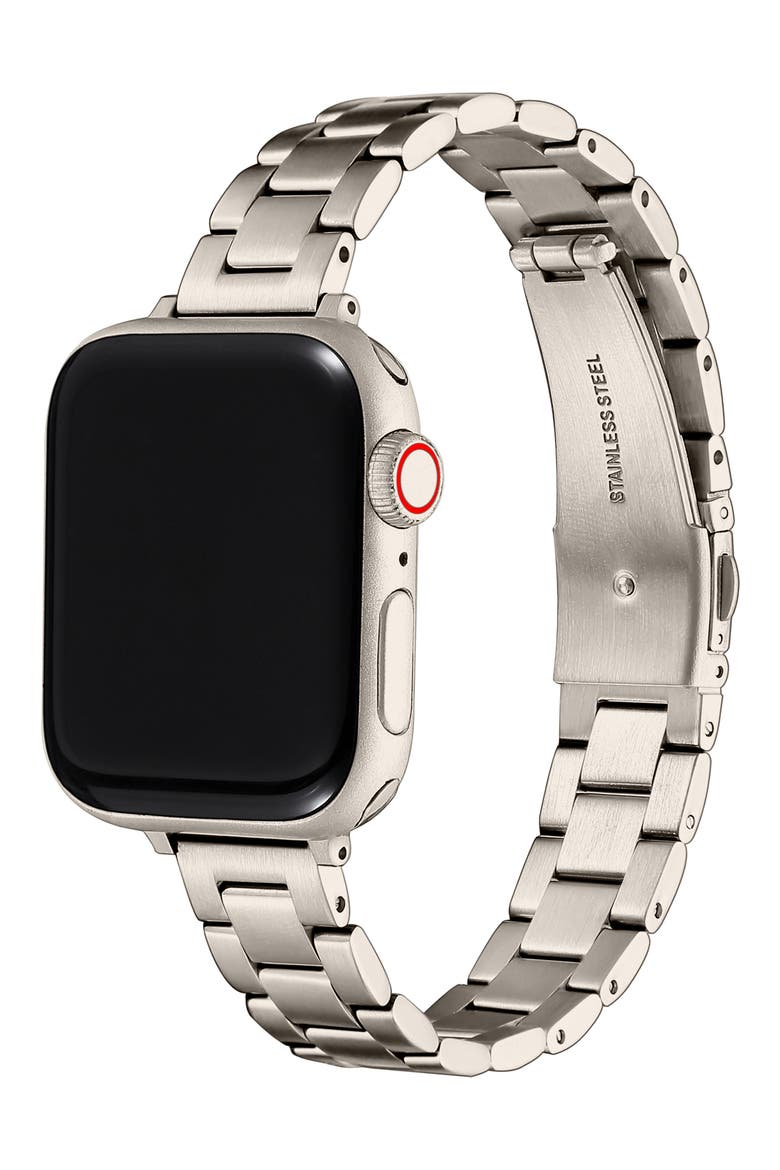 Sloan Stainless Steel Apple Watch® Watchband, Alternate, color, GOLD