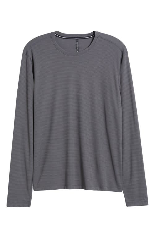 Ten Thousand Session Long Sleeve Performance T-shirt In Iron