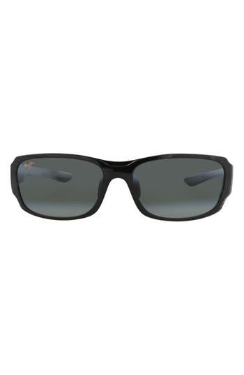 Maui Jim 60mm Rectangular Sunglasses