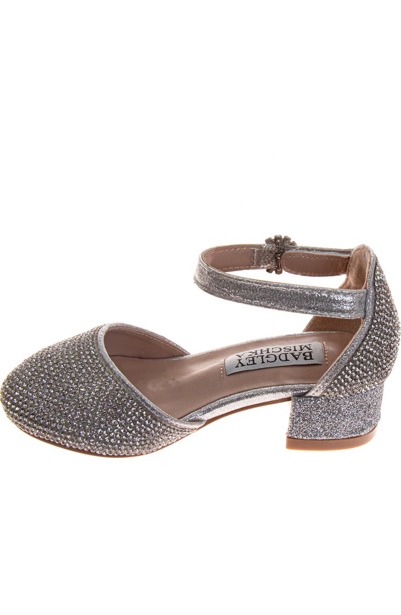 BADGLEY MISCHKA Dress Shoes for Girls, Alternate, color, Silver