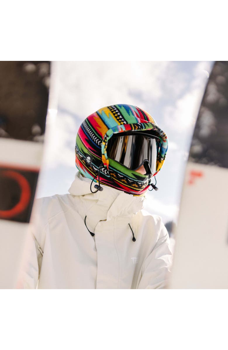 Turtle Fur Alien Overhood Balaclava, Alternate, color, Baja