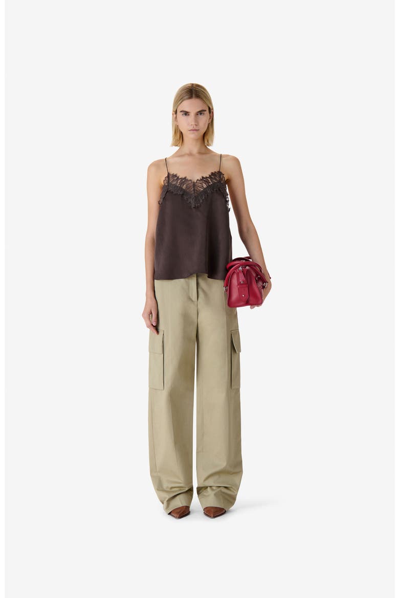 Newin Lace Cami, Main, color, Mocha