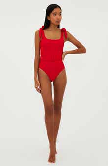 Beach Riot Sydney Belted One-Piece Swimsuit