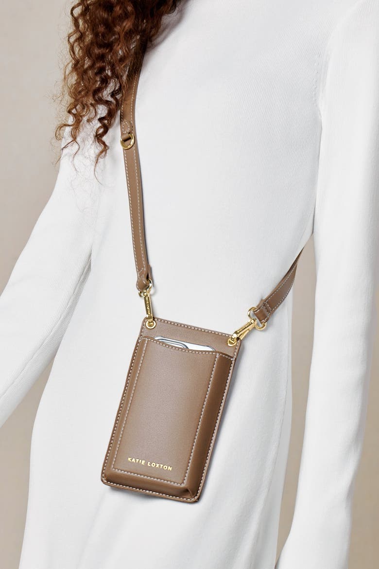 Perri Cell Bag, Alternate, color, Mocha