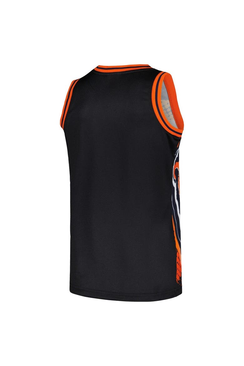 Men's Mitchell & Ness Black Chicago Bears Big Face 7.0 Fashion Tank Top, Alternate, color, Navy