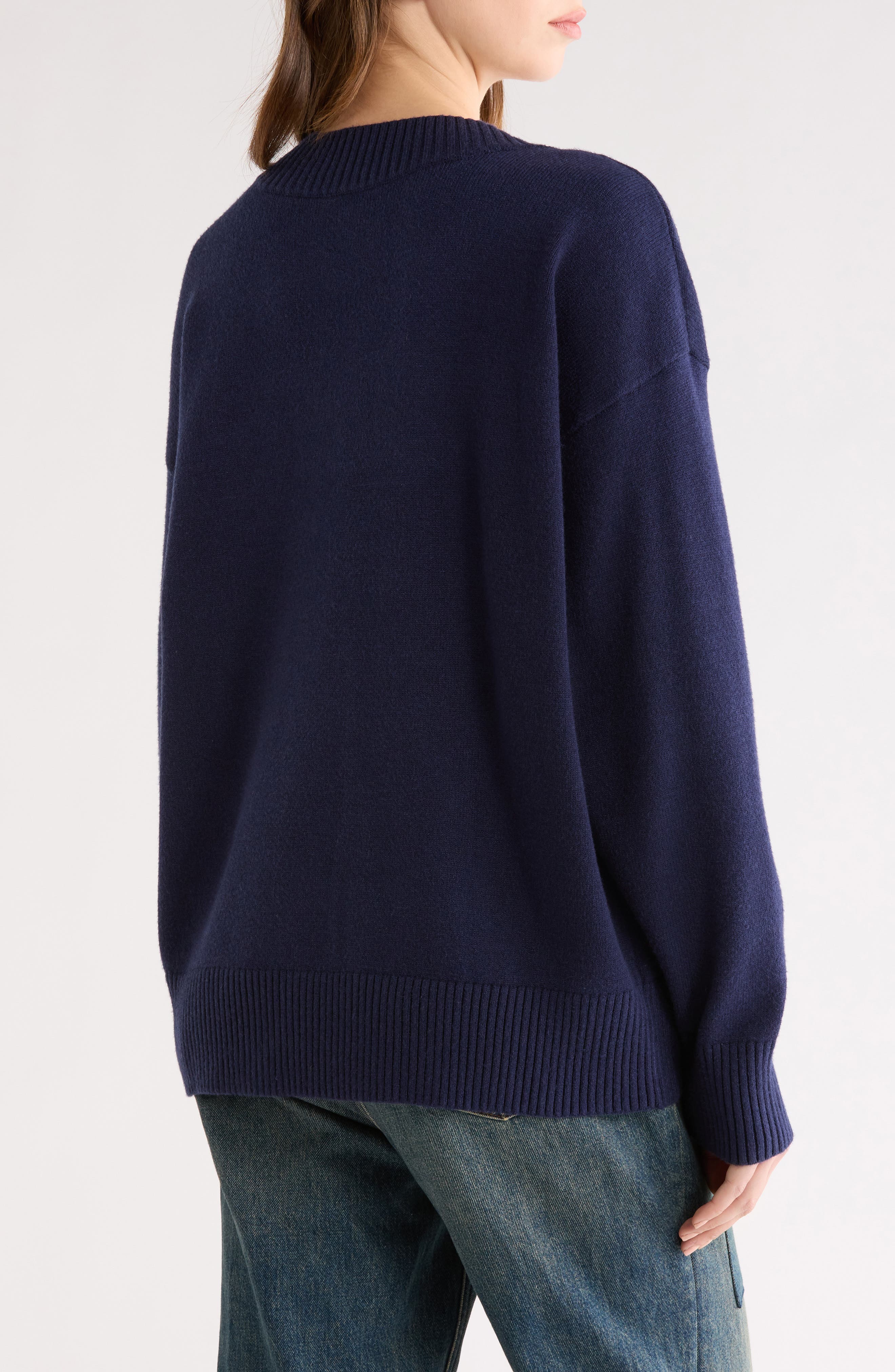 Oversize V-Neck Sweater - image 4