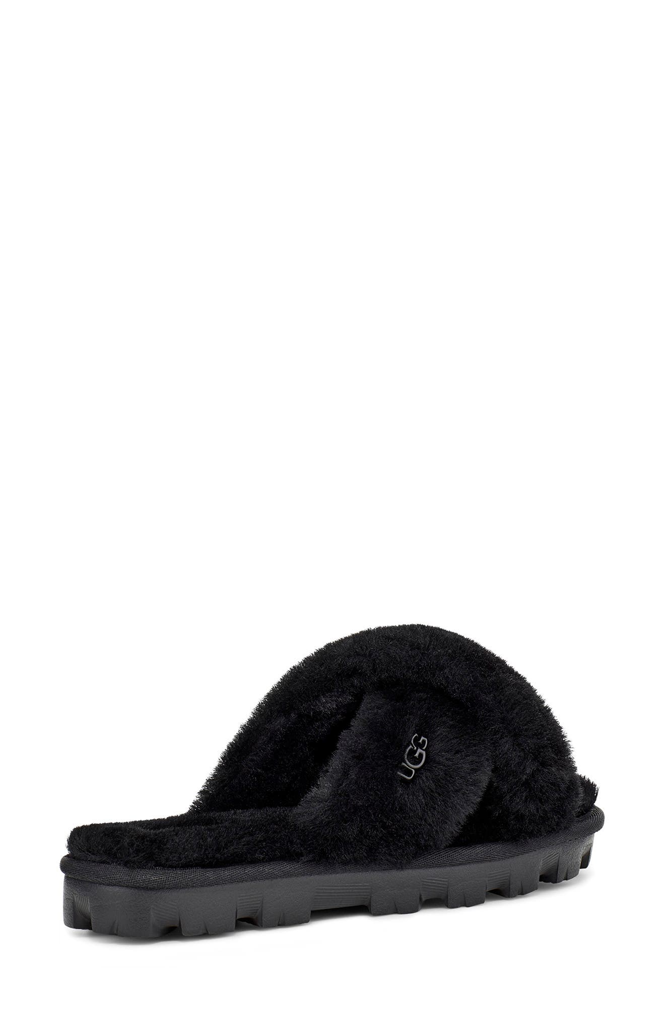 UGG<sup>®</sup> Fuzzette Genuine Shearling Slipper, Alternate, color, 