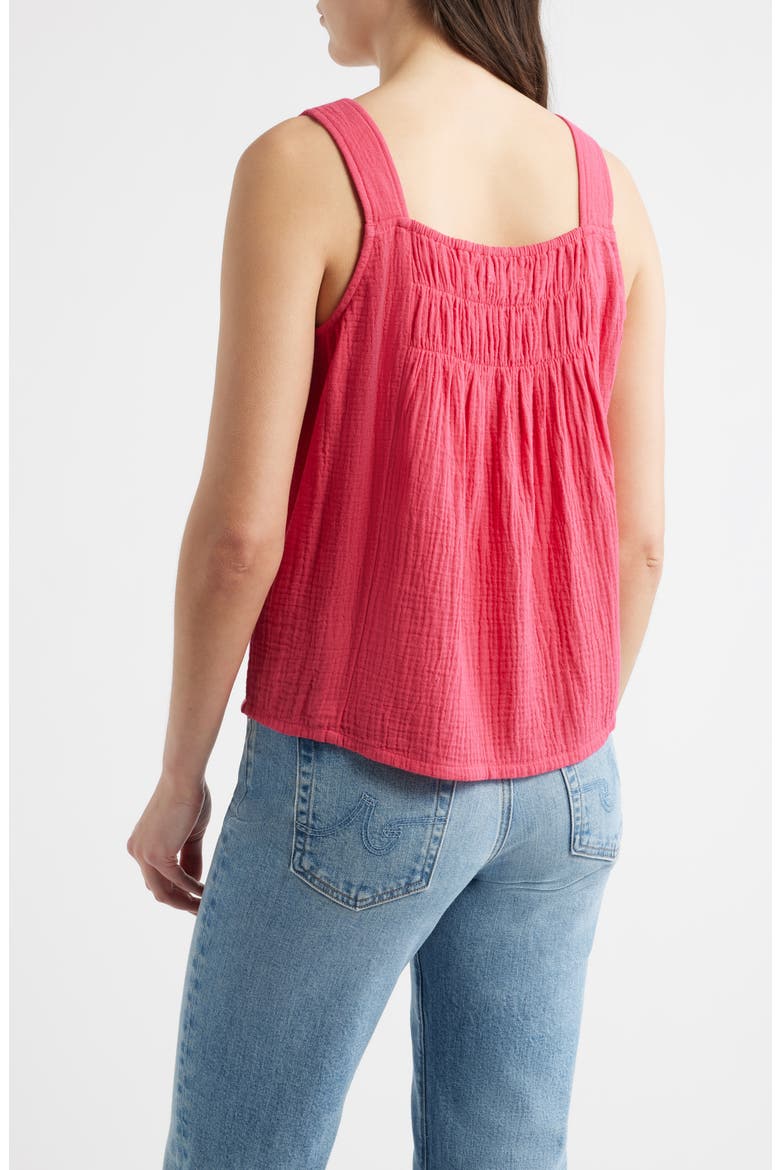 Beaded Sleeveless Top, Alternate, color, BRIGHT ROSE
