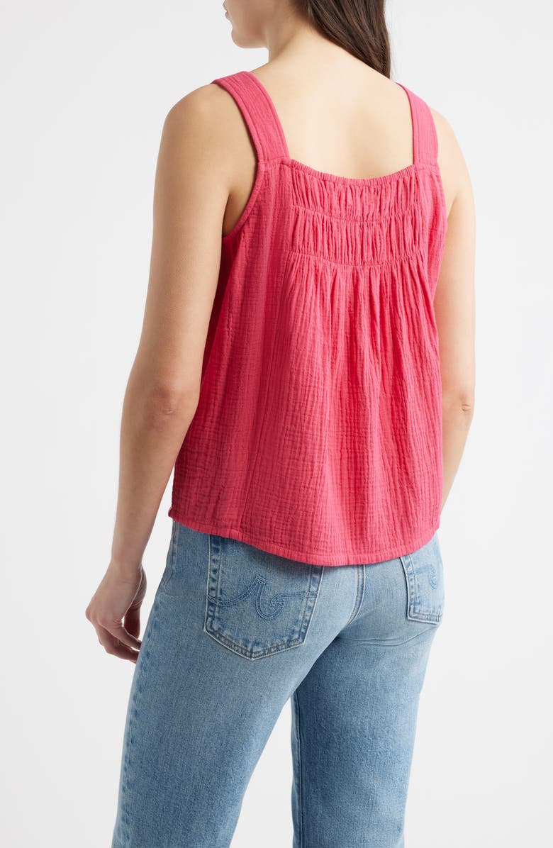 CITY BLUES Beaded Sleeveless Top, Alternate, color, Bright Rose