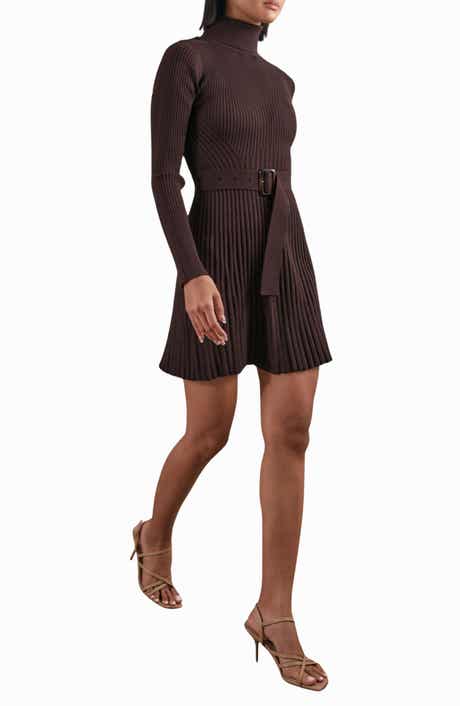 Vivi Long Sleeve Rib Dress