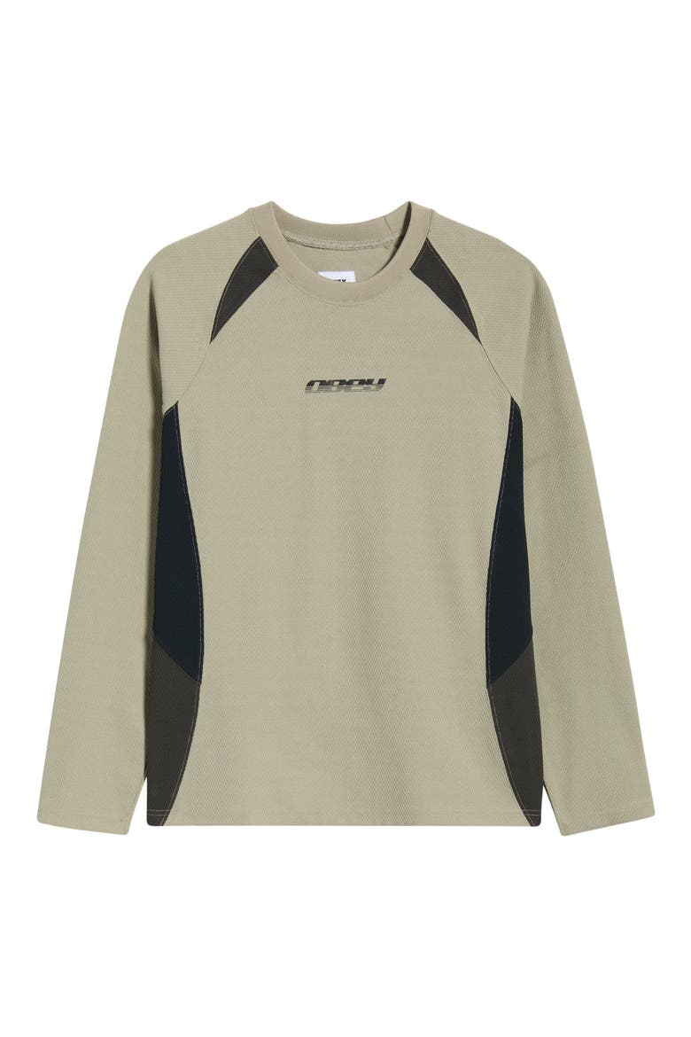 Delta Knit Long Sleeve Graphic T-Shirt, Alternate, color, DRIED SAGE MULTI