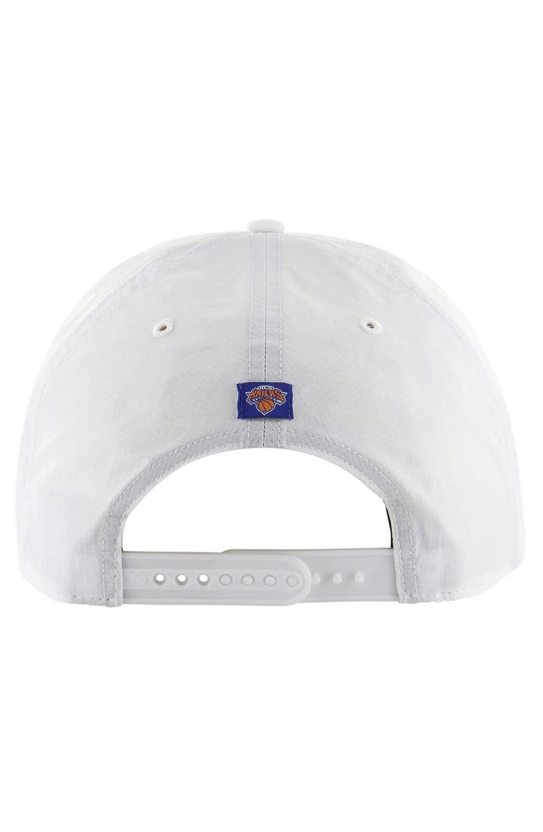 '47 Men's '47 White New York Knicks Fairway Hitch brrr Adjustable Hat, Alternate, color,