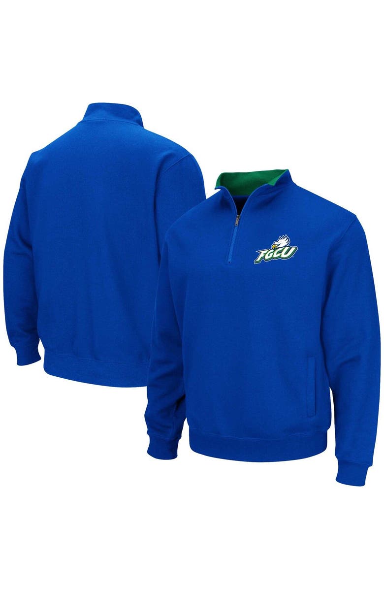 COLOSSEUM Men's Colosseum Blue Florida Gulf Coast Eagles Tortugas Quarter-Zip Sweatshirt, Alternate, color, Blue
