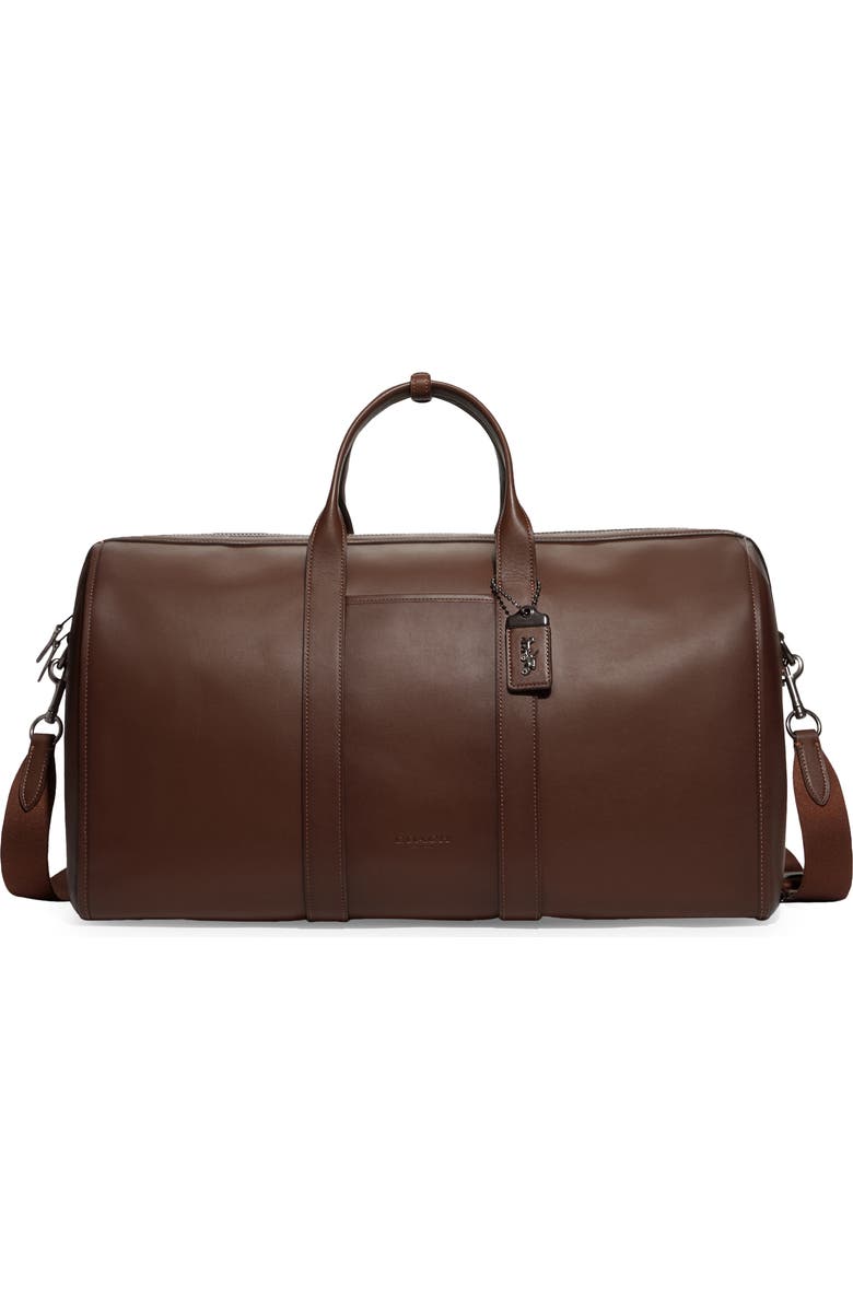COACH Gotham Leather Duffle Bag, Main, color,