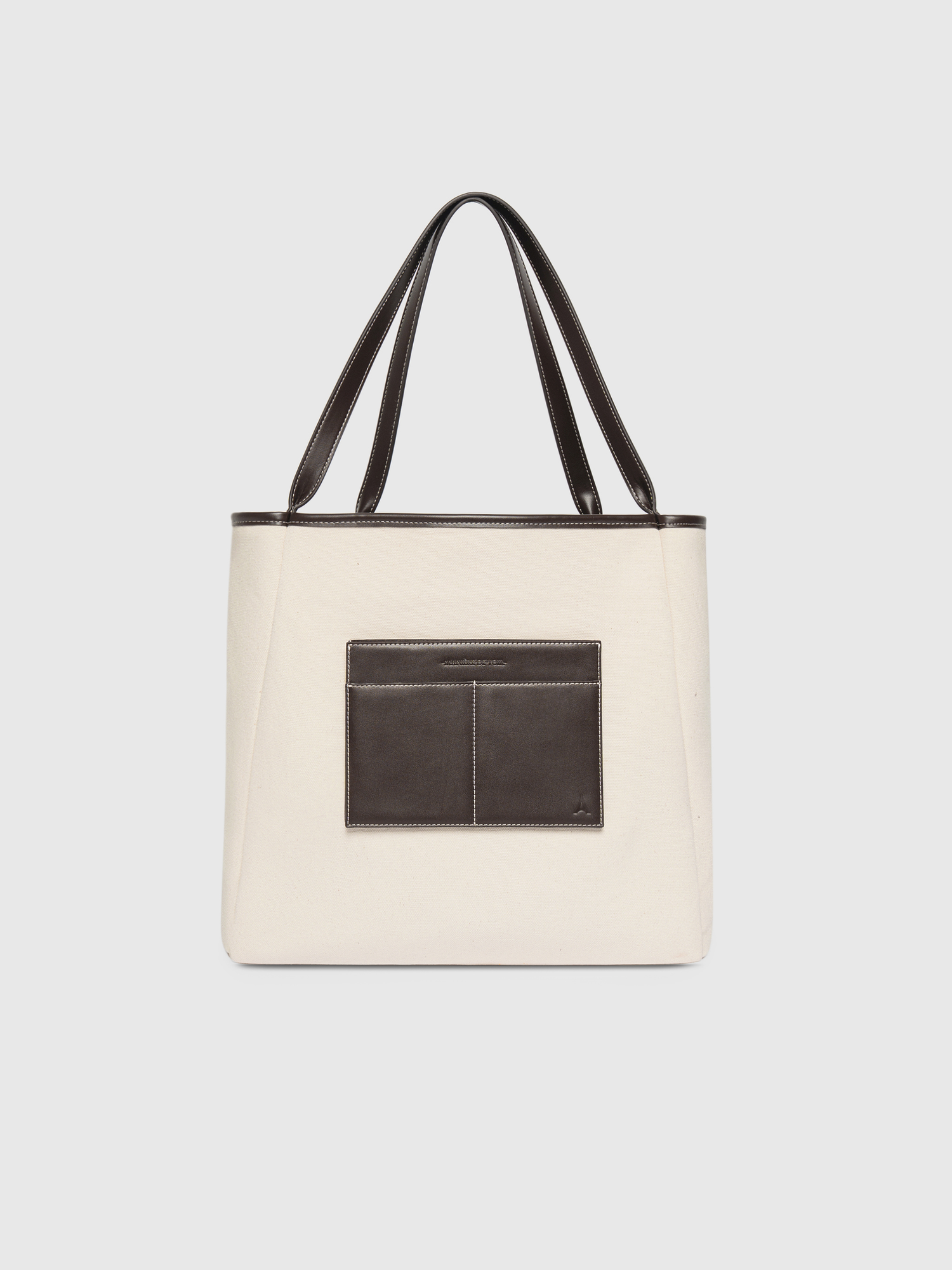 Dakota Unisex Reversible Leather & Suede Tote Bag, Main, color, Brown