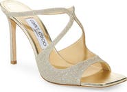 Jimmy Choo Anise Glitter Strappy Sandal