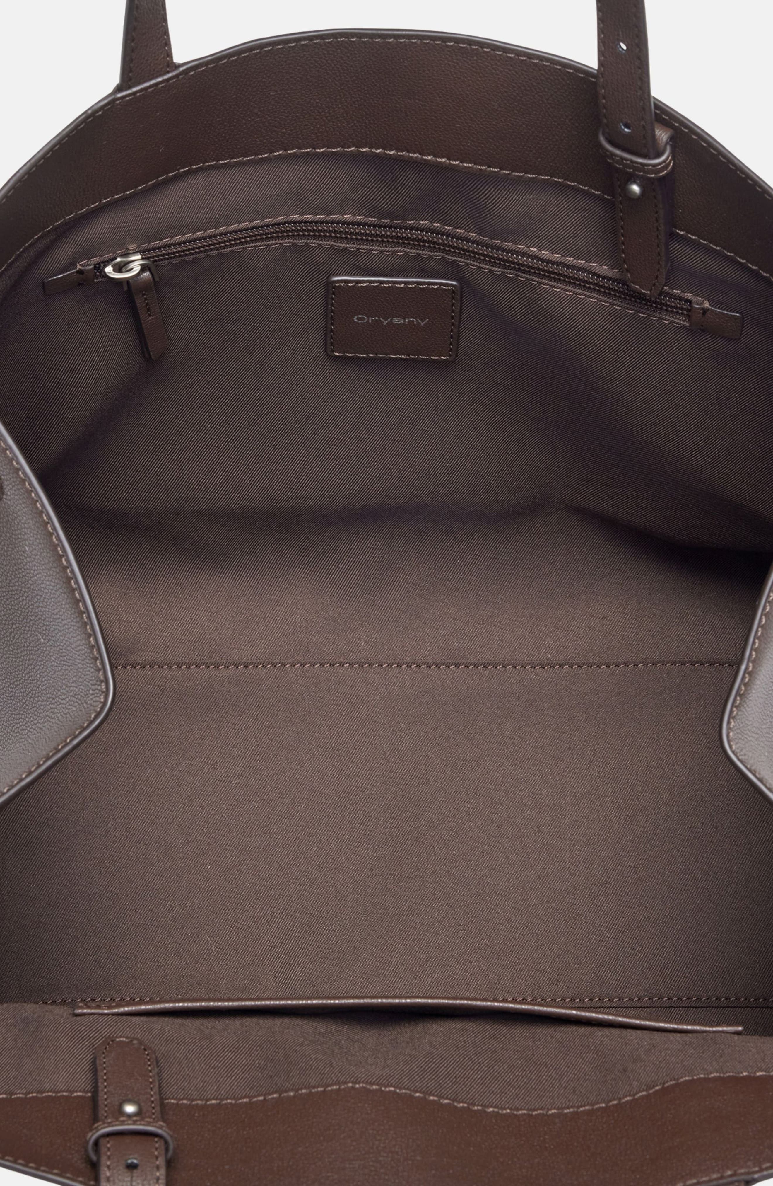 Dominique Shopper Bag, Alternate, color, ESPRESSO